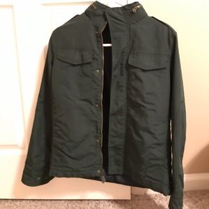 Field jacket water resistant hooded